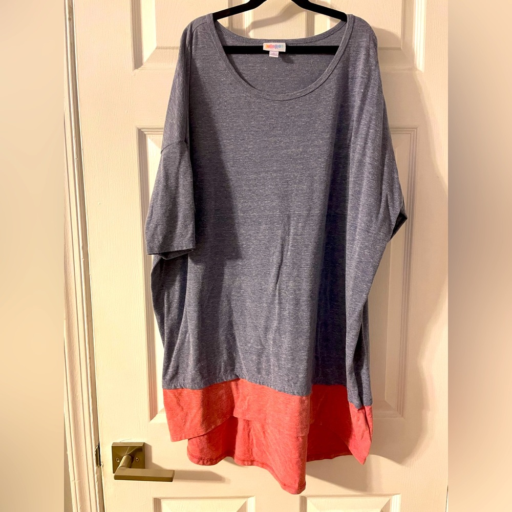 Colorblock Heathered Lularoe Irma LARGE